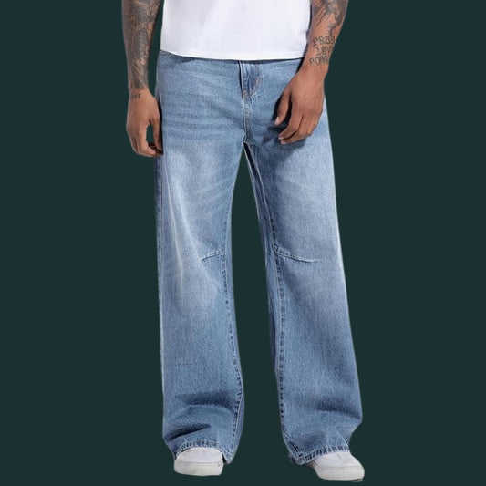 Oskar – luźne spodnie dżinsowe typu baggy