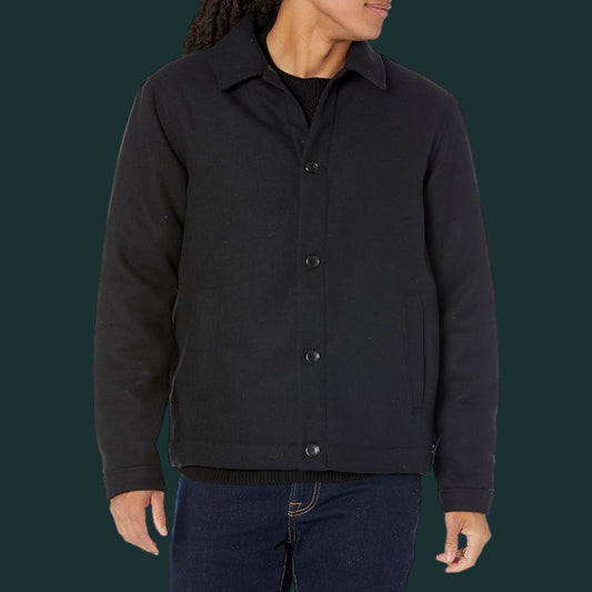 Mateusz – minimalistyczna kurtka typu coach jacket